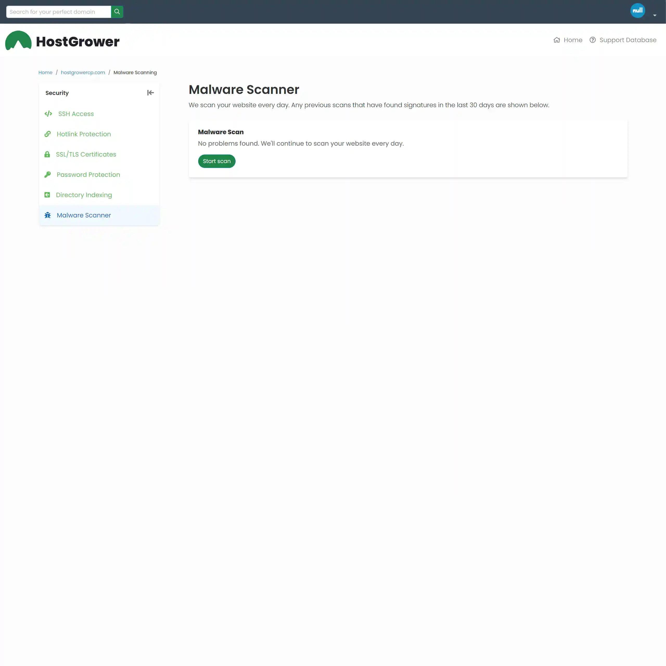 Scan and re-scan your site for known Malware signatures